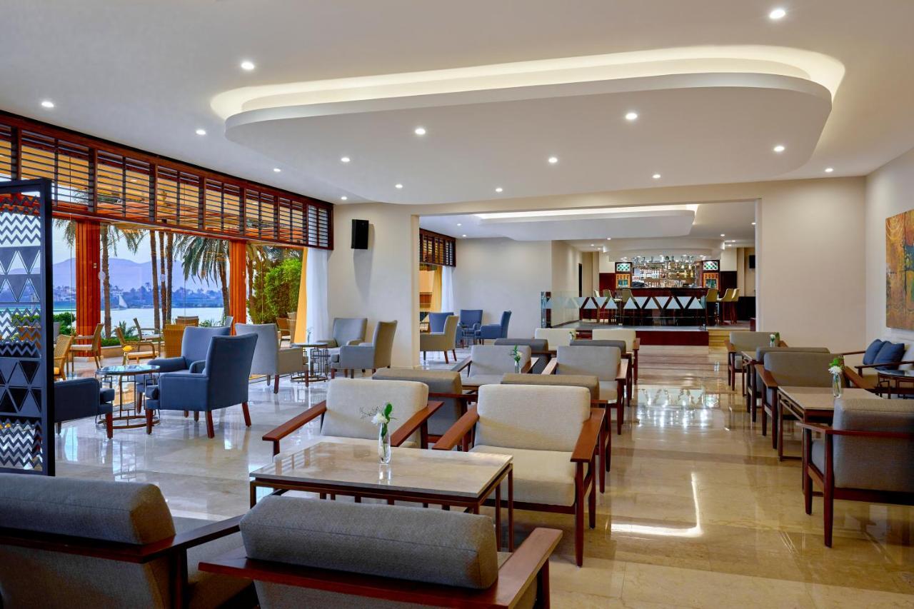 Steigenberger Resort Achti Luxor Exterior foto Lobby